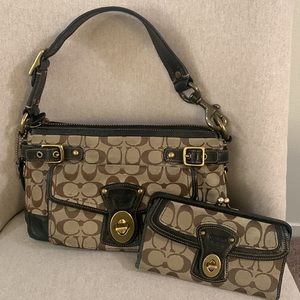 COACH Satchel Purse and Wallet